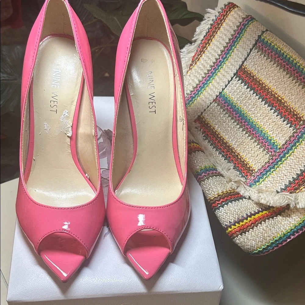 Nine West Pink Heels